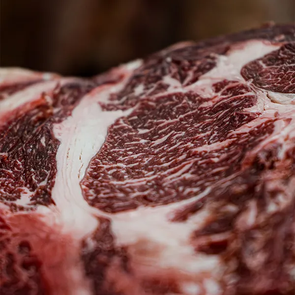 Rücken vom Black Angus, gereift